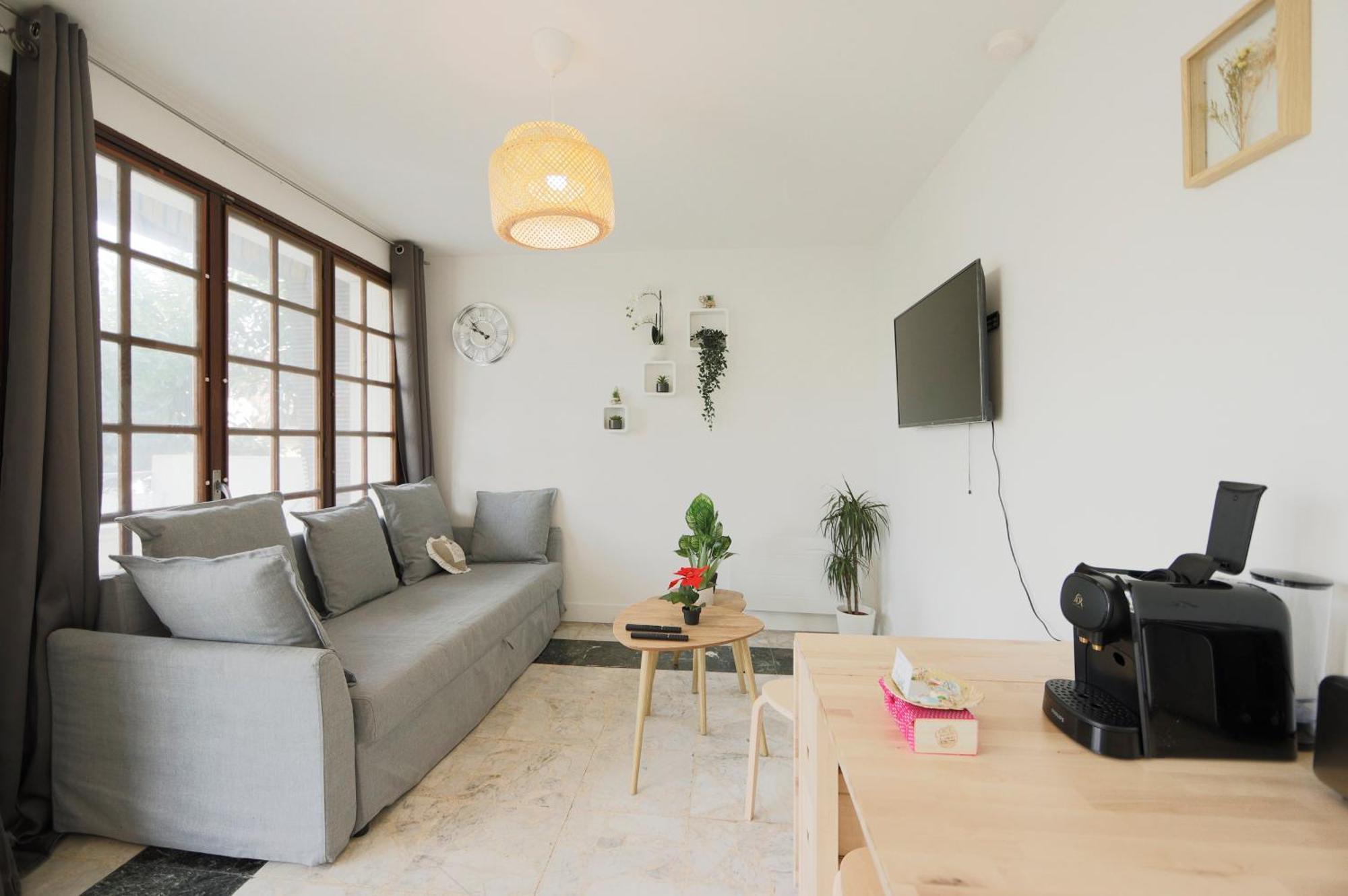 Joli T2, Terrasse Et Jardin, Ideal Pour Familles, A 15 Min De L'Aeroport Roissy Cdg Tremblay-en-France Екстериор снимка